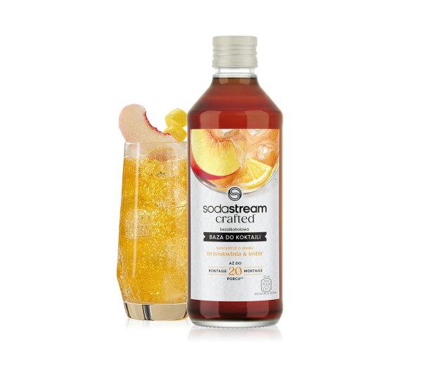 SodaStream CRAFTED MIXERS PEACH GINGER LEMON FLAVOR ST 330ML - 1310280 - zdjęcie 2